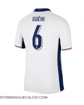 Inghilterra Marc Guehi #6 Maglia Gara Casa Repliche Europei 2024